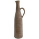 Benzara BM165751 21,5 x 5,5 x 6 Po Vase en Céramique avec Poignée - Marron – image 1 sur 1