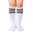White Black, variant on Kids Toddler Soccer Socks Knee High Tube Socks Three Stripes Cotton Cute Sport Stocking for Boys Girls