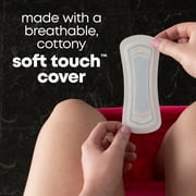 U by Kotex Balance Panty Liners Regular Length Wrapped 40 Count