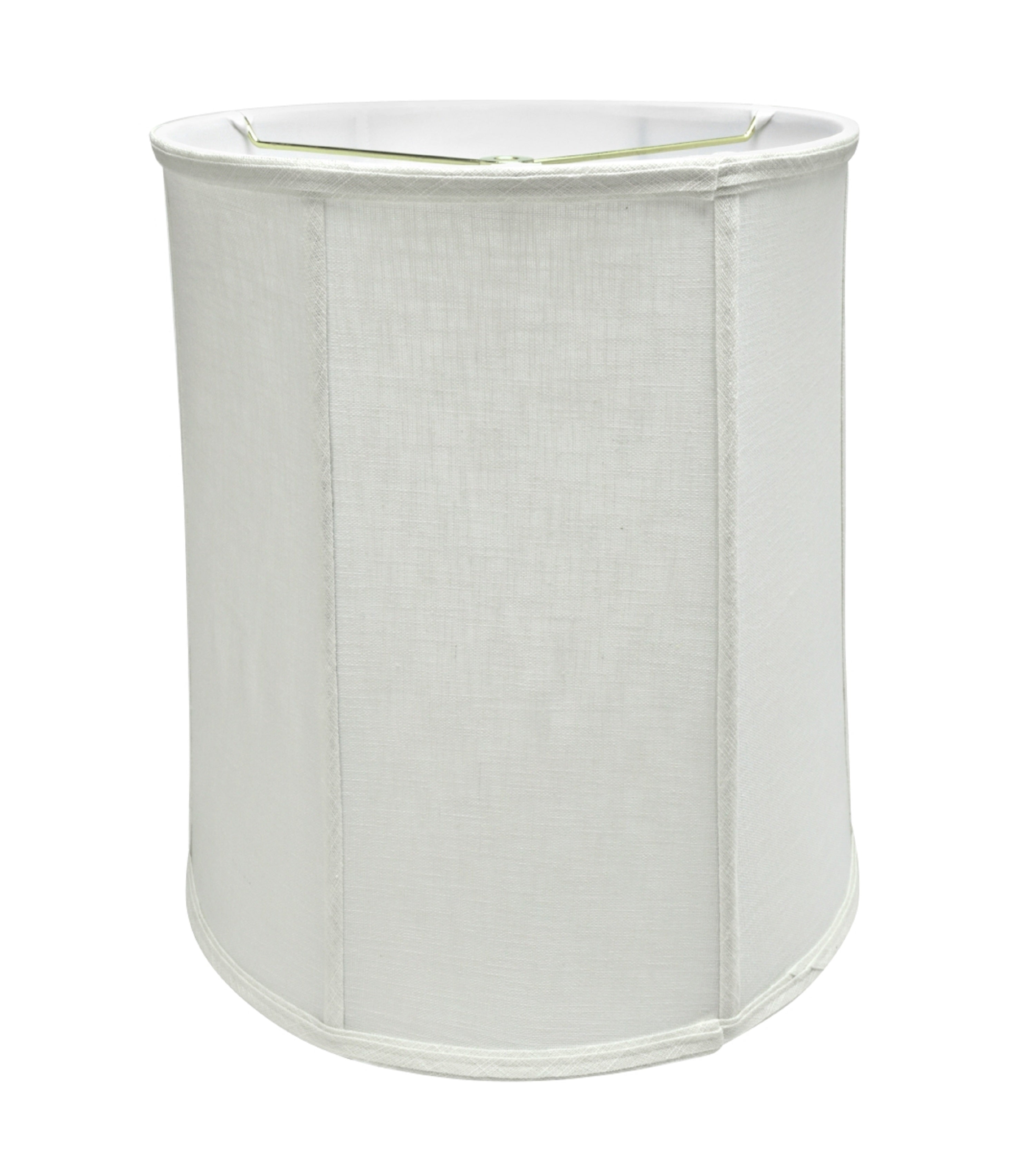 Aspen Creative 35037 Transitional Empire Shaped Spider Construction Lamp Shade in Off White, 14" wide (12" x 14" x 15")