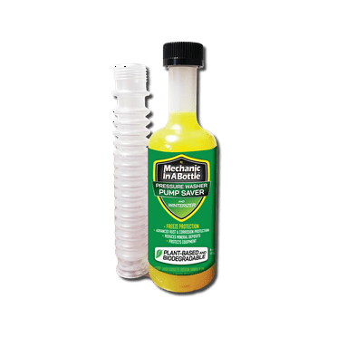 Mechanic In A Bottle Pressure Washer Pump Saver & Winterizer 8 oz.