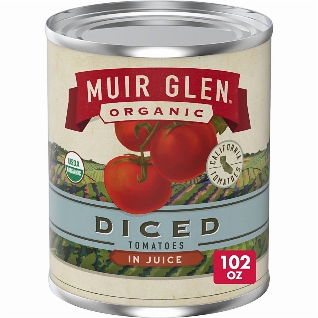 Muir Glen Organic Diced Tomatoes, 102 Ounce, 6 Per Case