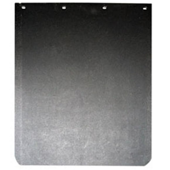 Globetech Manufacturing 2430TPSBRC 24 x 30 in. TirePlast Standard Mud Flap with Rounded Corners