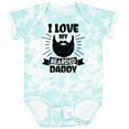 thumbnail image 3 of Inktastic I Love My Bearded Daddy for Fathers Day with Grunge Boys Baby Bodysuit, 3 of 5