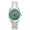 thumbnail image 1 of Casio Standard Montre pour Homme Analogique en Acier Inoxydable, Cadran Vert, Quartz MTP-1302DA-3AV, 1 of 1