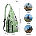 thumbnail image 2 of Team Sports Sling Backpack - Fashionable Crossbody Shoulder Bag for Game Day & Travel, 2 of 4
