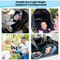 thumbnail image 2 of Almohada de viaje para bebés, almohada de soporte para el cuello del bebé, soporte para la cabeza del asiento del bebé para el asiento del automóvil, almohada de inserción para el asiento del automóv, 2 of 5