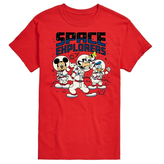 Mickey & Friends - Space Explorers - Men's Short Sleeve Graphic T-Shirt