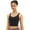 Black, variant on Vest Top for Women Sports Bras with Built in Bra,Women's Padded Sports Bra Workout Running Shirts S-XXL