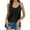 Black, variant on gakvbuo Summer Tank Top for Womens 2025 Summer Women Summer Fashion Casual Sleeveless Round-Neck Solid Tank Tops Blouse Vest