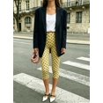thumbnail image 4 of LMLYSoH Women’s Capri Pants Leggings Dots Print/Solid Color Low Waist Cropped Pants, 4 of 8