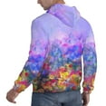 thumbnail image 3 of Bingfone Colorful Purple Cosmos Flower Men'S Drawstring Hoodie Long Sleeve Pocket Sweatshirts-Xx-Large, 3 of 9