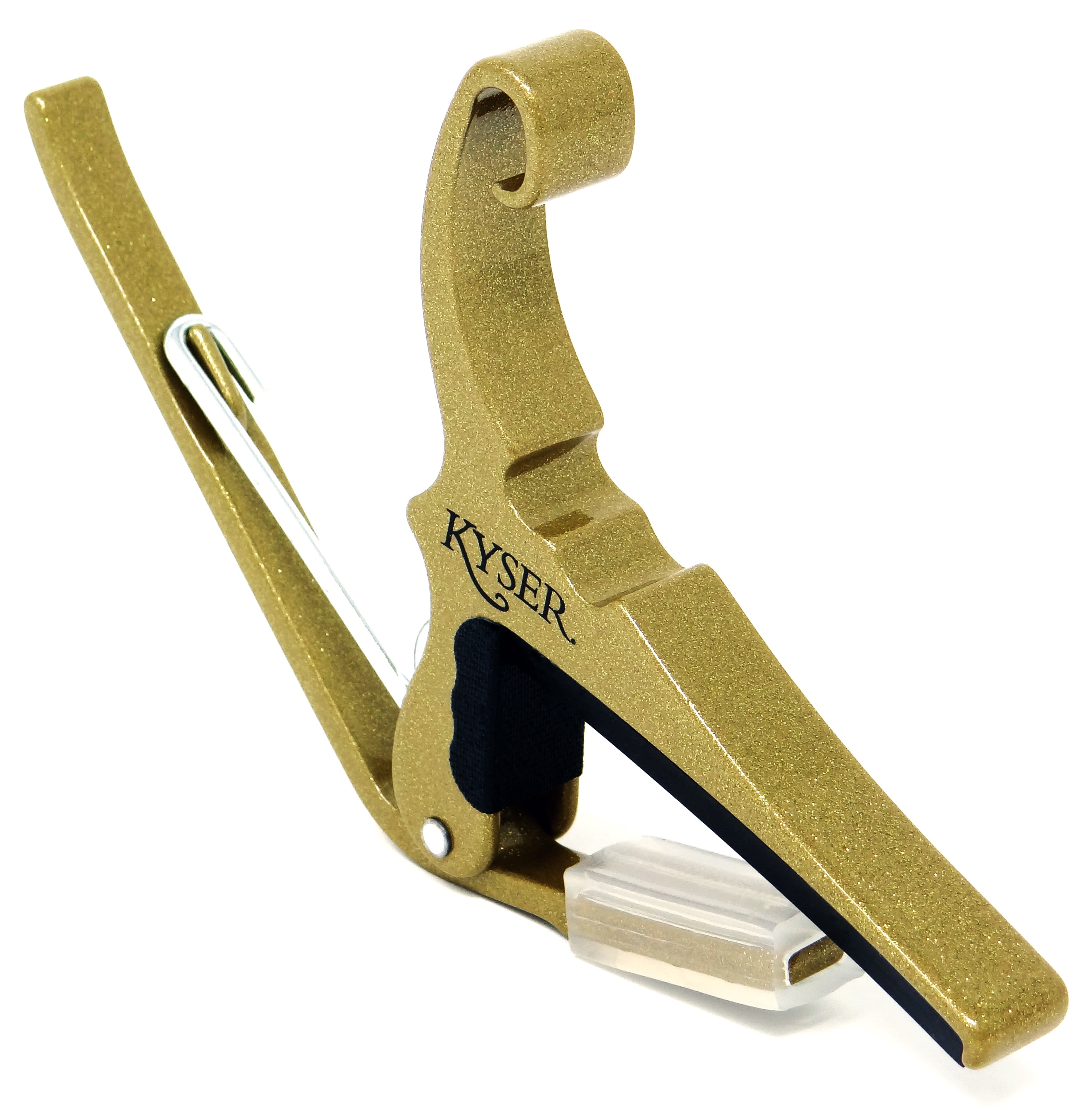 Kyser Quick Change Capo Easy One-Handed Operation, Gold