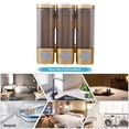 thumbnail image 5 of Dispensador de jabón, colgante de pared, champú manual, dispensador de gel de baño, contenedor de loción, 5 of 5