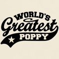 thumbnail image 3 of CafePress - World's Greatest Poppy Light T Shirt - Men's Classic Graphic T-Shirt, 3 of 4