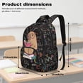 thumbnail image 6 of KUIFORTI Reading Capybara Backpack for Boy for Elementary Primary Middle School Kid School Bag Set 4 Piece Lightweight Boys Bookbag Pencil Bags Water Bottle Sleeve, 6 of 7