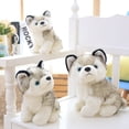 thumbnail image 2 of Peluche de perro Husky de peluche, cachorro de peluche Husky, regalos adorables para niños JM, 2 of 5