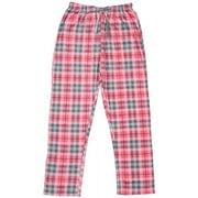 North 15 Women's Super Soft Fleece Plaid Pajama Bottom Lounge Pants-L1326-Design11-Lg