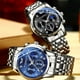 thumbnail image 5 of Belushi Reloj De Cuarzo Luminoso Con Fase Lunar Impermeable, 5 of 8