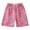 Pink, variant on Boys Casual Swim Shorts Pineapple Coconut Tree Print Quick Dry for Beach Summer Vacation, Size 8-12Y