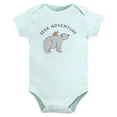 thumbnail image 4 of Touched by Nature Unisex Baby Organic Cotton Bodysuits, Dreamy Woodland, 9-12 Months, 4 of 5