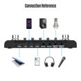 thumbnail image 2 of Tarjeta de sonido profesional F007 para streaming y gaming con Bluetooth - Procesador dual DSP y batería recargable incluida, 2 of 5