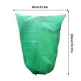 thumbnail image 3 of Thickened Winter Plant Frost Protection Cover with Drawstring | 80x100cm Cold Proof Cover for Garden Plants, Shrubs & Vegetables | Freeze Protection for Delicate Flowers & Small Trees, 3 of 6