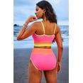 thumbnail image 6 of Plusashion Vibrant High Waist Bikini Set – Fashionable Fit, Sizzling Styles!, 6 of 8