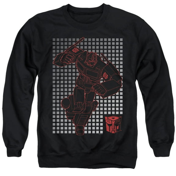Transformers - Optimus Grid - Crewneck Sweatshirt - Large