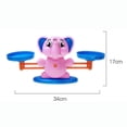 thumbnail image 5 of MERIGLARE Balance Scale Toy Preschool Toy Balance Game Math Activity Kindergarten Toy Pink, 5 of 5