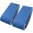 thumbnail image 4 of Bandas abrasivas, 100 x 610 mm, grupo de bandas abrasivas, 3 bandas abrasivas 40/60/80/120 para lijadoras de banda. Para desbaste, decapado y pulido (12 piezas). JAMW Sencillez, 4 of 5