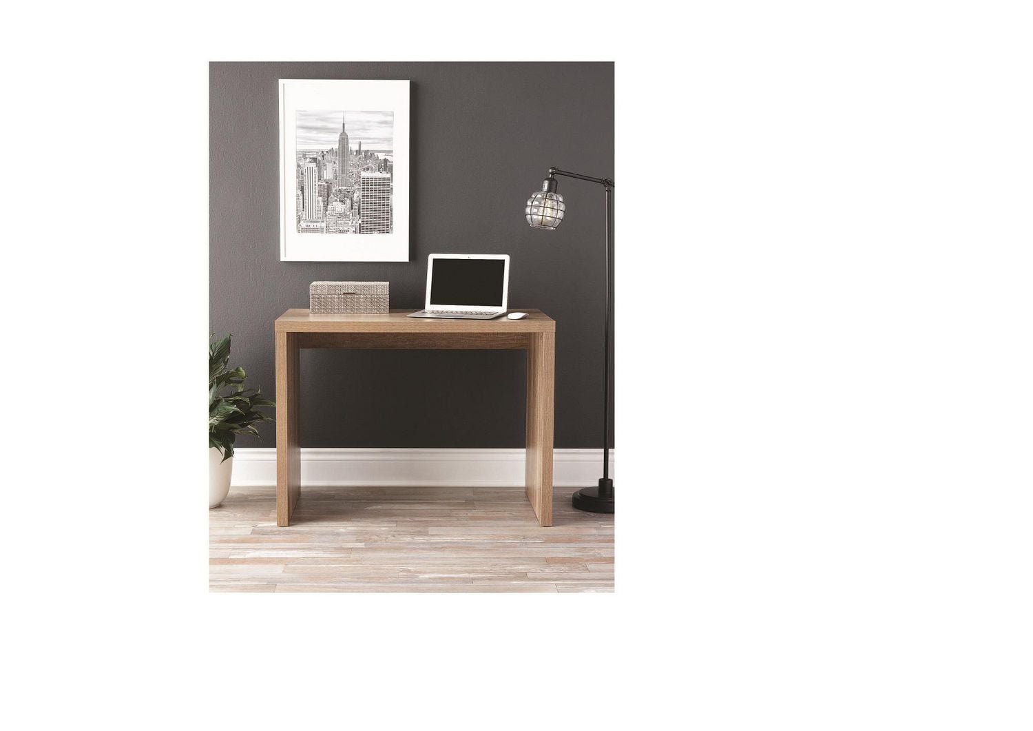 Bureau hometrends en chêne rustique