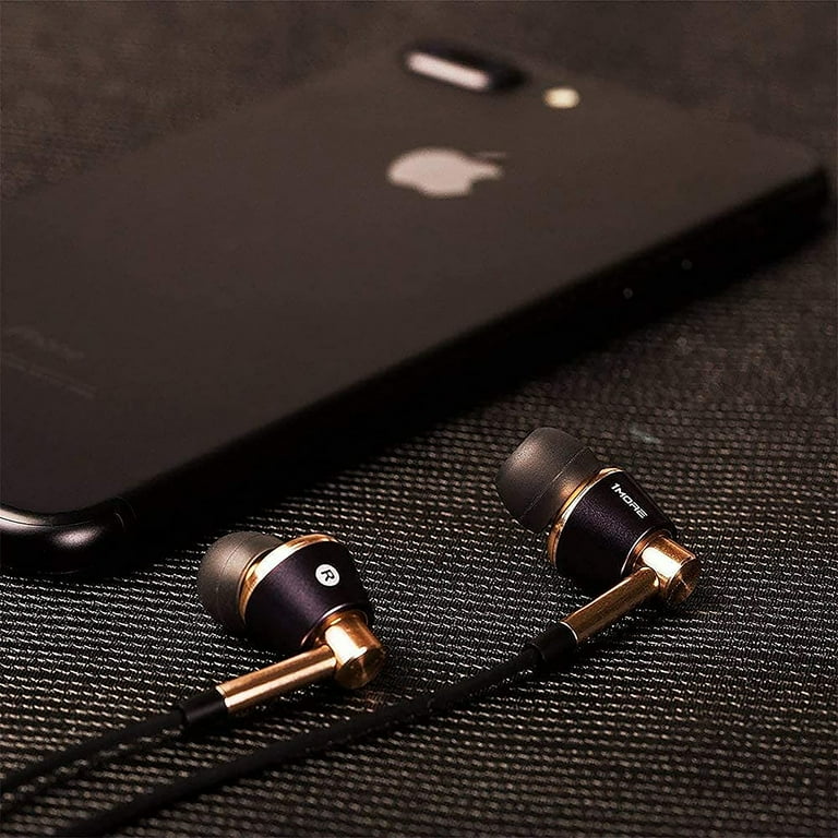 1MORE Triple Driver In-Ear Hi-Res Earphones Headphones Gold