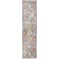 thumbnail image 1 of All-Over Floral Distressed Turkish Oriental Area Rug, 1 of 5
