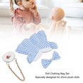 thumbnail image 3 of ROPA DE MUñeca de Lujosa, Suave y Cómoda Tela Elegante y Linda ROPA de MUñeca Para Muñecas para Muñecas de 20 cm para Niños Educación Tempana, 3 of 7
