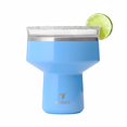 thumbnail image 1 of Vaso de cóctel REDUCE Saltini con aislamiento de 473 ml con tapa azul, 1 of 7