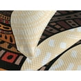 thumbnail image 4 of Ambesonne African Quilted Bedspread Set 3 Pcs, Portrait Folk Art, King Size, Multicolor, 4 of 5