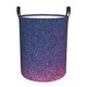 thumbnail image 1 of Fotbe Violet Glitter Cesto de Ropa con Asas, Cesto Impermeable de Gran Capacidad, Bolsa de Lavado para Dormitorio, Cesto de Ropa con Ruedas y Asas-Small, 1 of 6