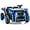 Blue, variant on Lumiparty 24V 2-Seater Ride-On Dump Truck for Kids, Remote Control Construction Toy with Electric Dump Bed, Extra Shovel, 2WD/4WD, Music Player & Speeds Up to 4.35 MPH, Blue