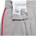 thumbnail image 6 of TOURNAMENT w/Pipe Softball Pant - GREY,SCARLET - L, 6 of 8
