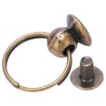 thumbnail image 4 of Oubit Round Head Rivets,100 Sets Round Head Leather Craft Rivets Pull Ring Rivet Innovative Solution, 4 of 9