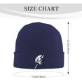 thumbnail image 2 of Spartan Winter Beanie Daily Hat Cuffed Plain Knitted Skull Cap for Men and Women Warm, 2 of 8