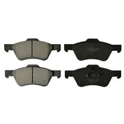 Premium Ceramic Disc Brake Pad FRONT Set KFE QuietAdvanced Fits: 2011-2012 Ford Escape Non-Hybrid; 2011 Mercury Mariner Non-Hybrid KFE1047A-104