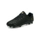 Woobling Unisexe Léger Plat Football Taquets Course Respirant en Plein Air Lacet jusqu'à Chaussure Noir 2.5Y – image 4 sur 9