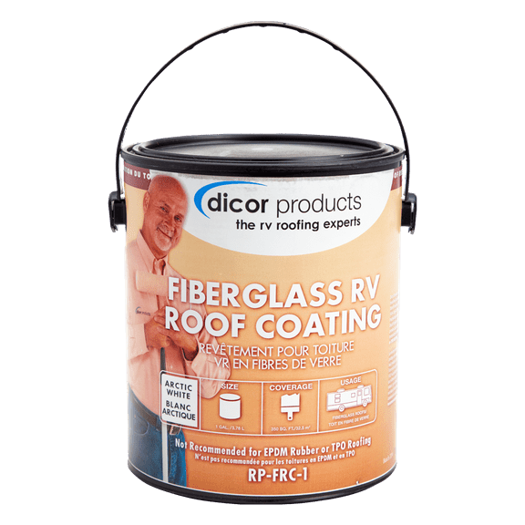Dicor RP-FRC-1 Fiberglass RV Roof Coating White