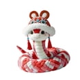thumbnail image 2 of 2025 Juguete de peluche de serpiente china Muñeca de serpiente de peluche Figura de serpiente de peluche S, 2 of 9