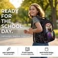 thumbnail image 5 of KUIFORTI Brown Otter School Bag and Lunch Bag Set of 4 Cute Kids Backpack with Pencil Case Water Bottle Sleeve for Elementary Primary Middle School Students, 5 of 7