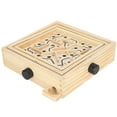 thumbnail image 3 of Juego De Laberinto De Madera De Madera, Tablero De Laberinto, Pista, Bola, Rompecabezas, Juguete Educativo Para Juegos, 3 of 7