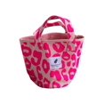 thumbnail image 1 of Bolso Con Leopardo Lona Mano Gran Capacidad para Mujer Compras Versátil Rosa, 1 of 8