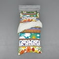 thumbnail image 1 of Ambesonne Colorful Bedding Set 3 Pcs, Vivid Daisies Sun, Twin, Multicolor, 1 of 3
